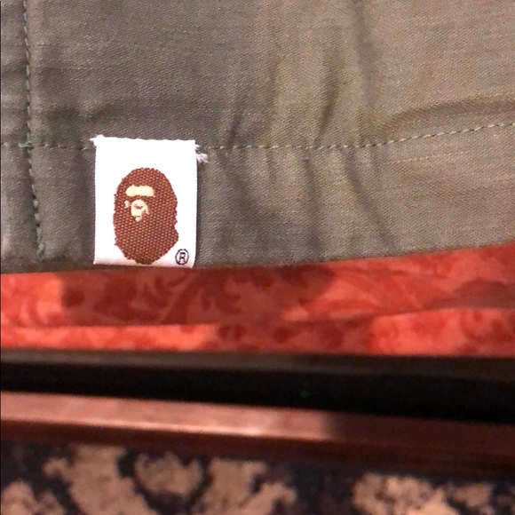 A Bathing Ape Felix The Cat Olive Army Jacket - Picture 5 of 8